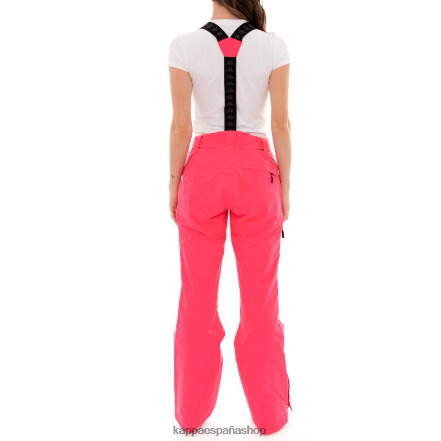 Kappa mujer pantalones de esquí 6cento 665 rosa 4P8JZR370