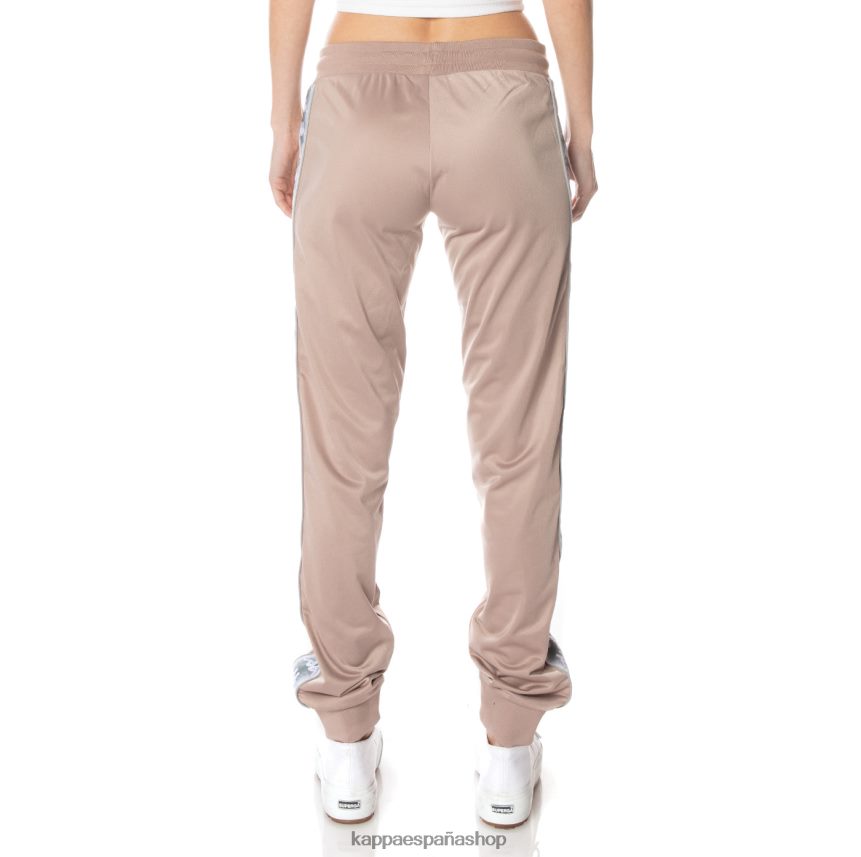 Kappa mujer pantalones deportivos 222 banda gastoria beige 4P8JZR369
