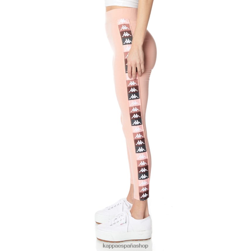 Kappa mujer leggins 222 banda leo rosa 4P8JZR393