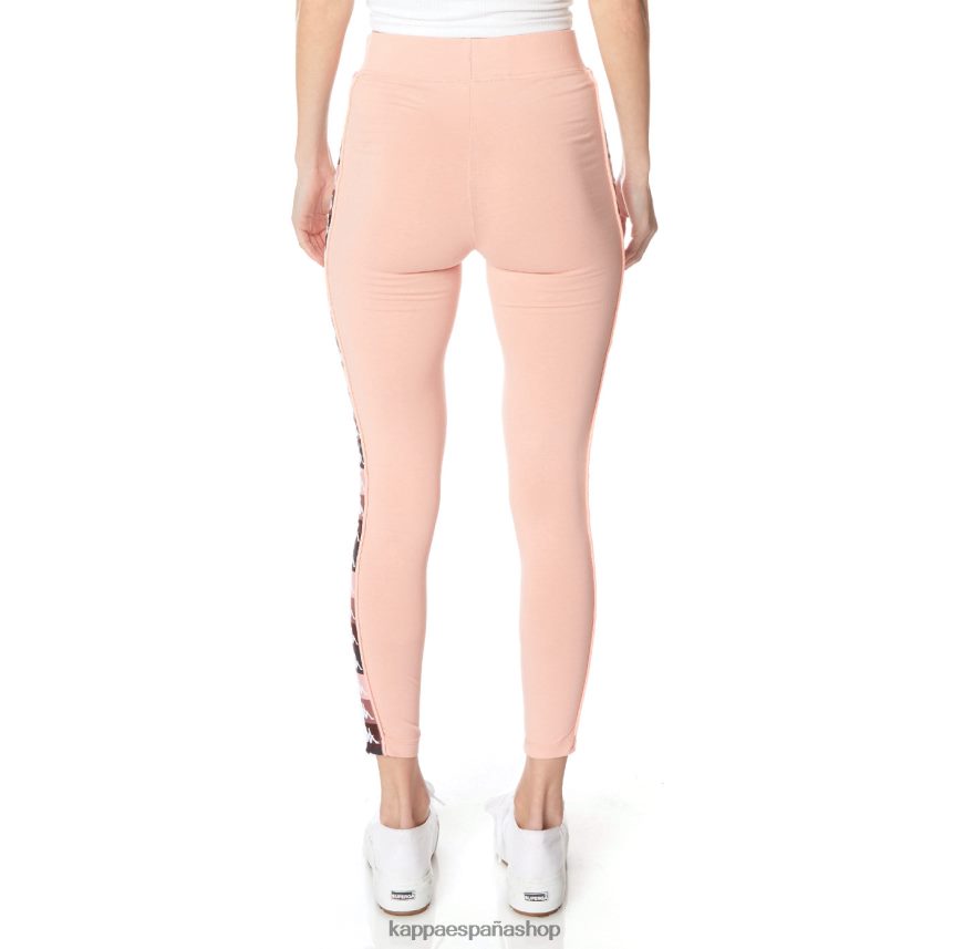 Kappa mujer leggins 222 banda leo rosa 4P8JZR393