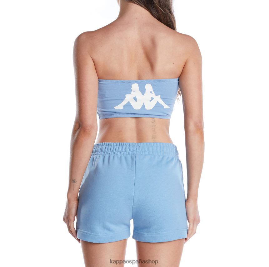 Kappa mujer auténtico bandeau ambohidratrimo arena azul claro 4P8JZR387