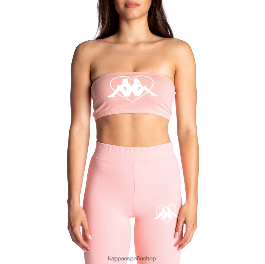 Kappa mujer auténtico bandeau koszalin rosa 4P8JZR385