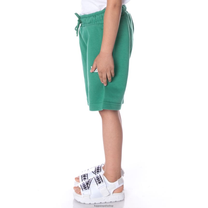 Kappa niños pantalones cortos de sangone auténticos para niños verde 4P8JZR786