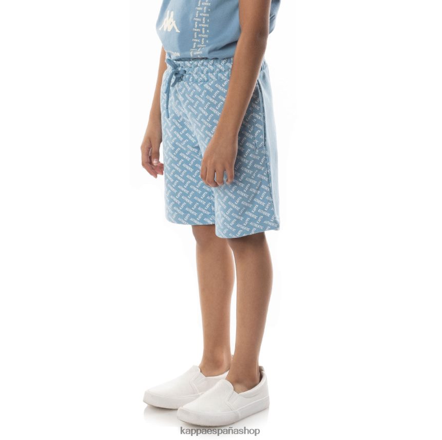 Kappa niños pantalones cortos plimmo auténticos para niños arena azul claro 4P8JZR795