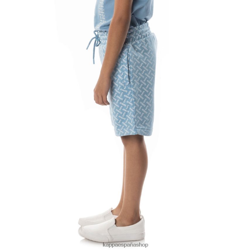 Kappa niños pantalones cortos plimmo auténticos para niños arena azul claro 4P8JZR795