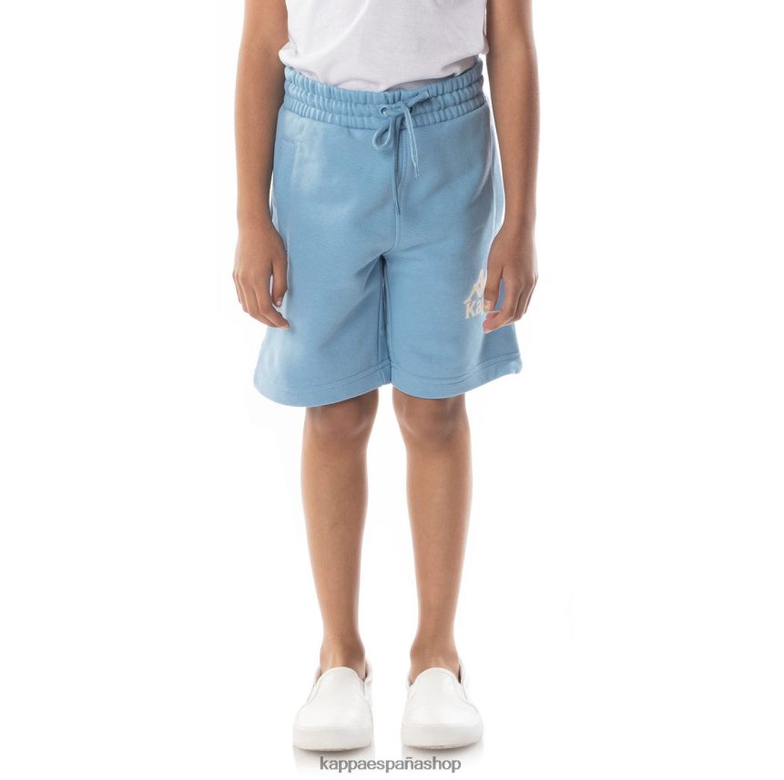 Kappa niños pantalones cortos uppsala auténticos para niños arena azul claro 4P8JZR798