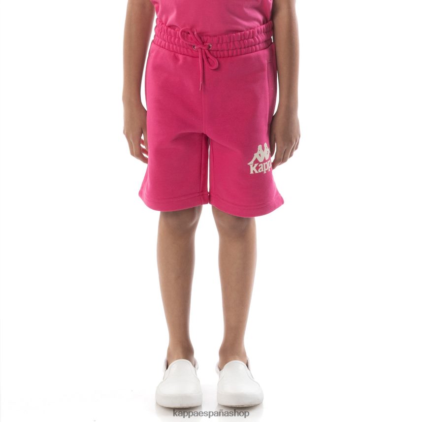 Kappa niños pantalones cortos uppsala auténticos para niños arena rosa 4P8JZR799