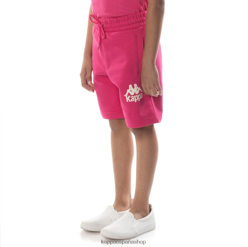 Kappa niños pantalones cortos uppsala auténticos para niños arena rosa 4P8JZR799