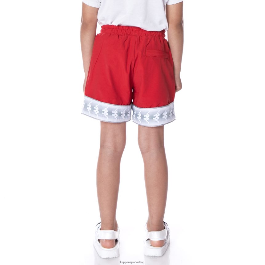 Kappa niños shorts de baño para niños 222 banda calband rojo 4P8JZR788