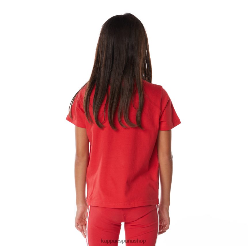 Kappa niños Camiseta Graphik Graphik auténtica para niños. rojo 4P8JZR664