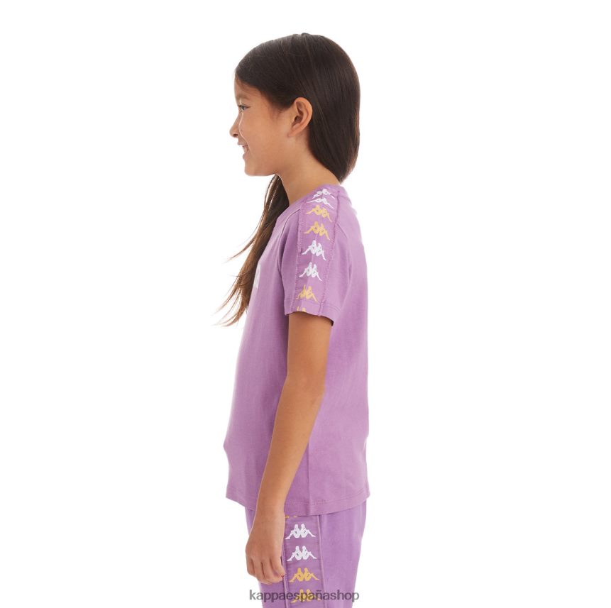 Kappa niños camiseta 222 banda bendocin niño lavanda violeta 4P8JZR747