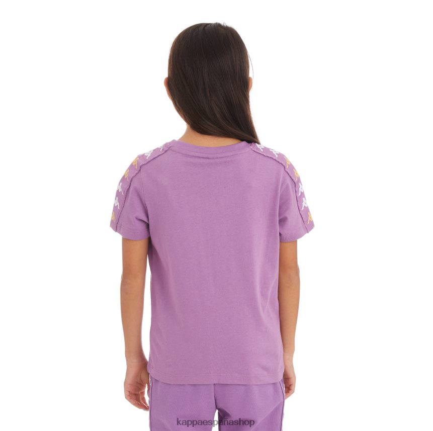 Kappa niños camiseta 222 banda bendocin niño lavanda violeta 4P8JZR747
