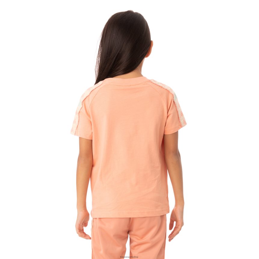 Kappa niños camiseta 222 banda deto niño coral rosa 4P8JZR778