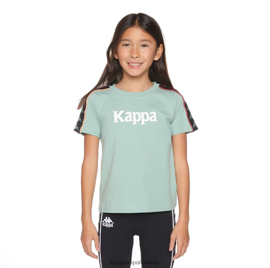 Kappa niños camiseta 222 banda mars niño naranja salvia 4P8JZR659