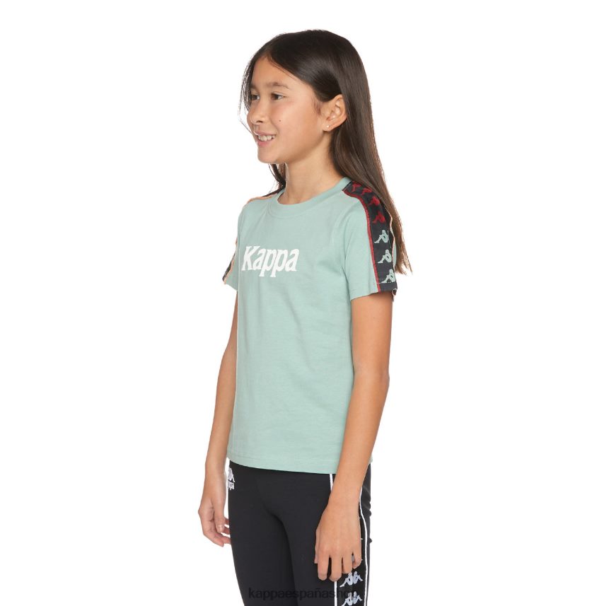 Kappa niños camiseta 222 banda mars niño naranja salvia 4P8JZR659