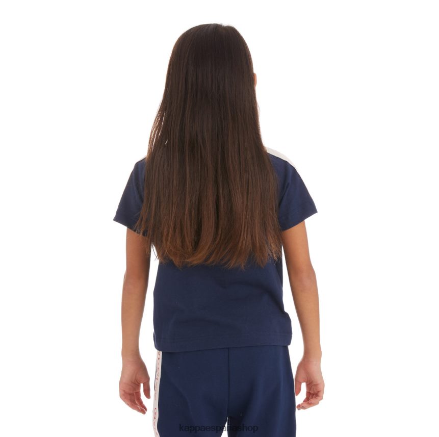 Kappa niños camiseta avirec 2 con cinta con logo para niños Armada 4P8JZR752