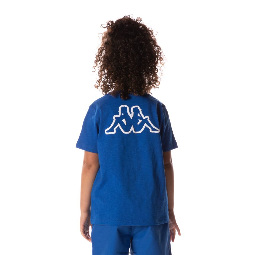 Kappa niños camiseta con logo cabal azul 4P8JZR706