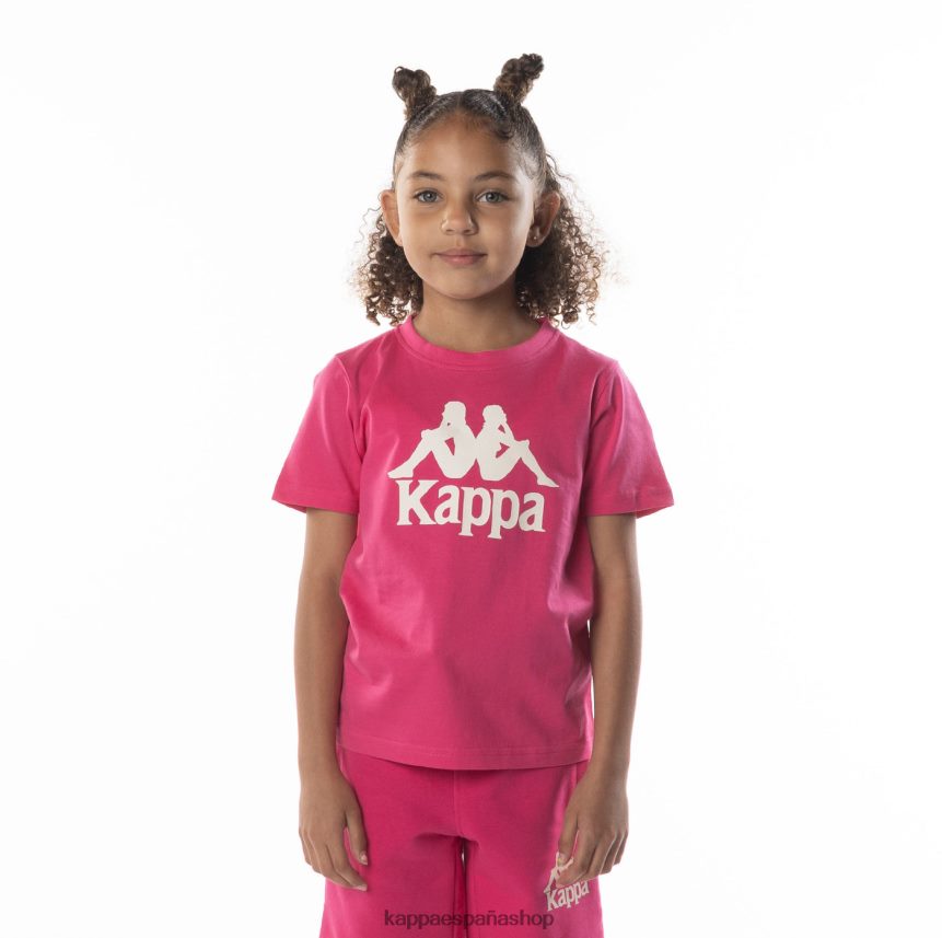 Kappa niños camiseta esstesi auténtica para niños arena rosa 4P8JZR693