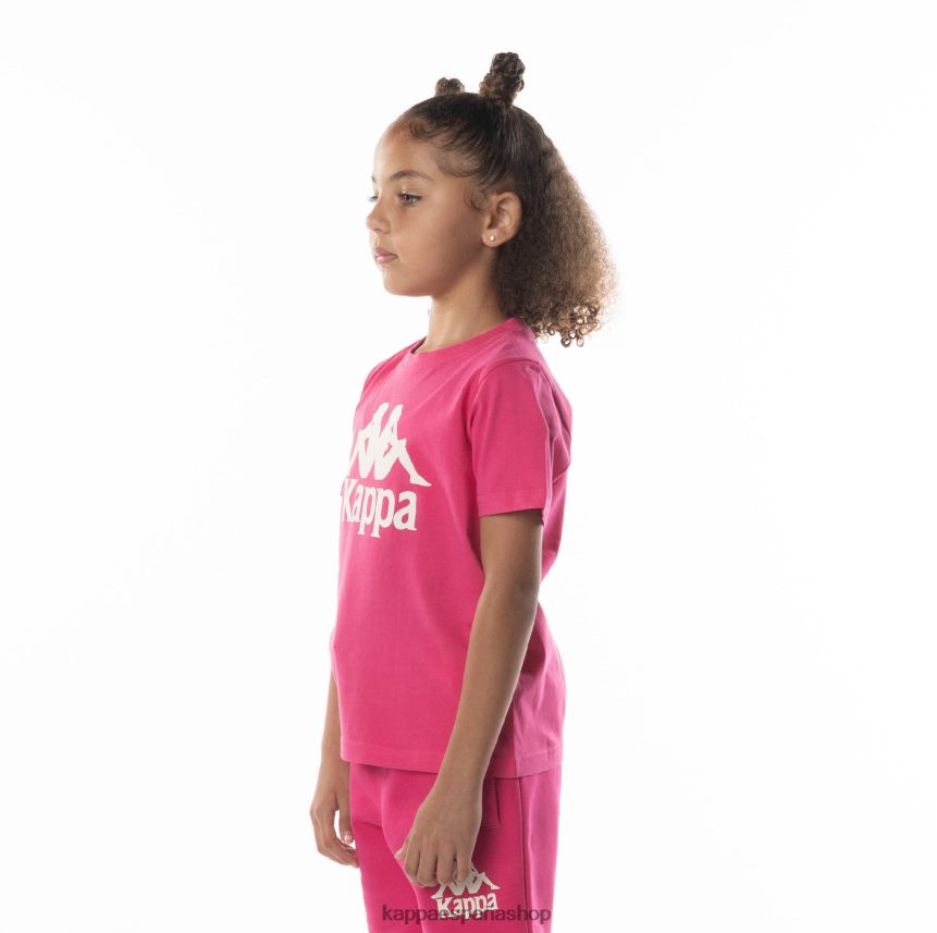 Kappa niños camiseta esstesi auténtica para niños arena rosa 4P8JZR693