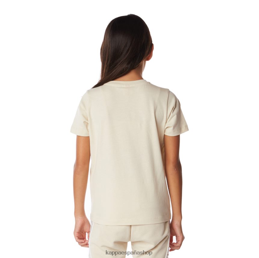 Kappa niños camiseta estessi niños auténtica beige 4P8JZR667