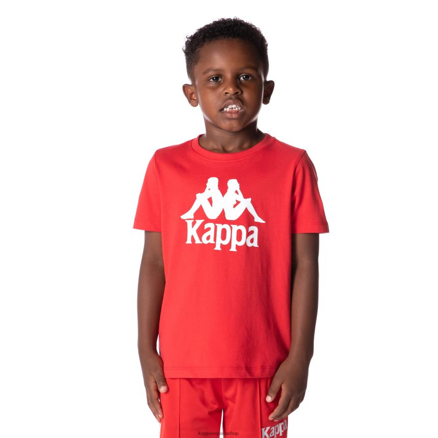 Kappa niños camiseta estessi niños auténtica rojo 4P8JZR668