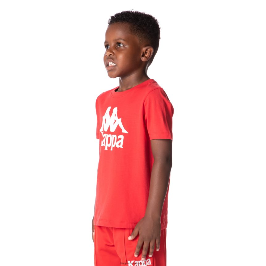 Kappa niños camiseta estessi niños auténtica rojo 4P8JZR668