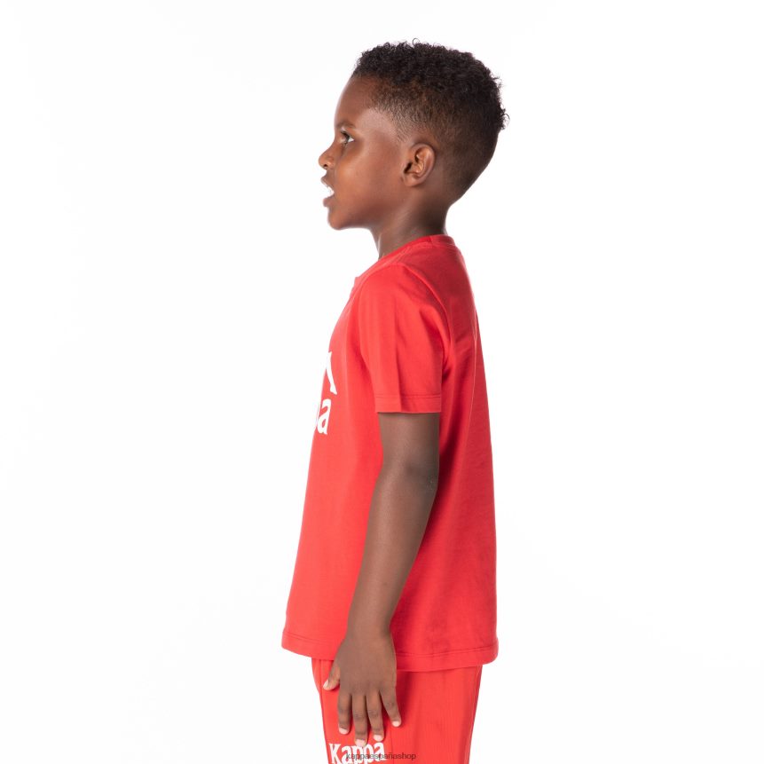 Kappa niños camiseta estessi niños auténtica rojo 4P8JZR668