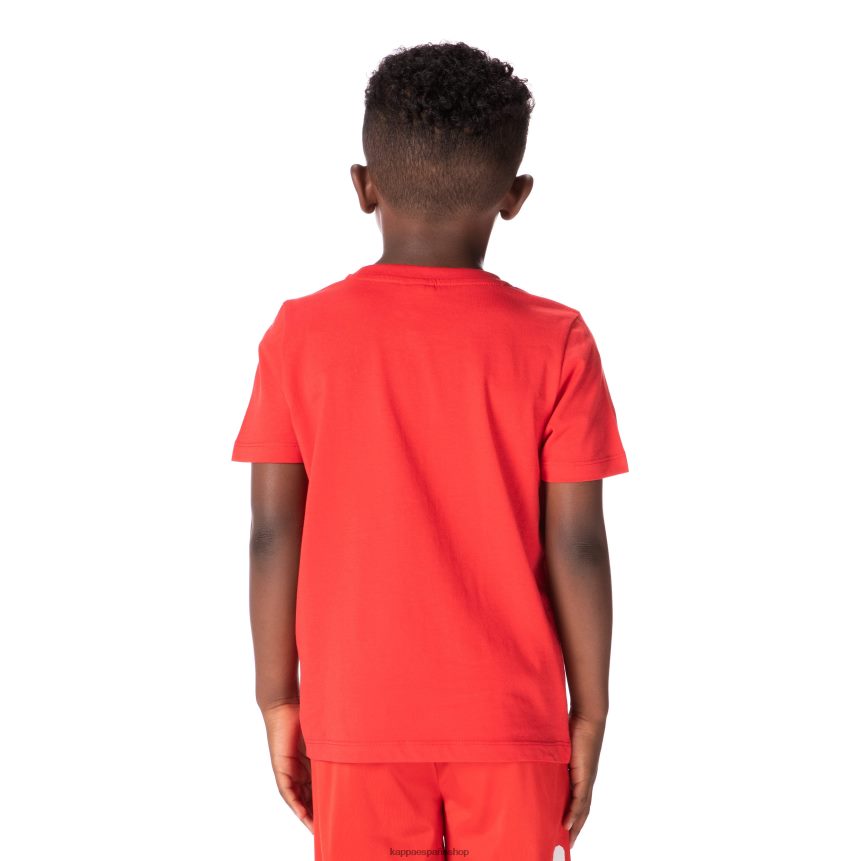 Kappa niños camiseta estessi niños auténtica rojo 4P8JZR668