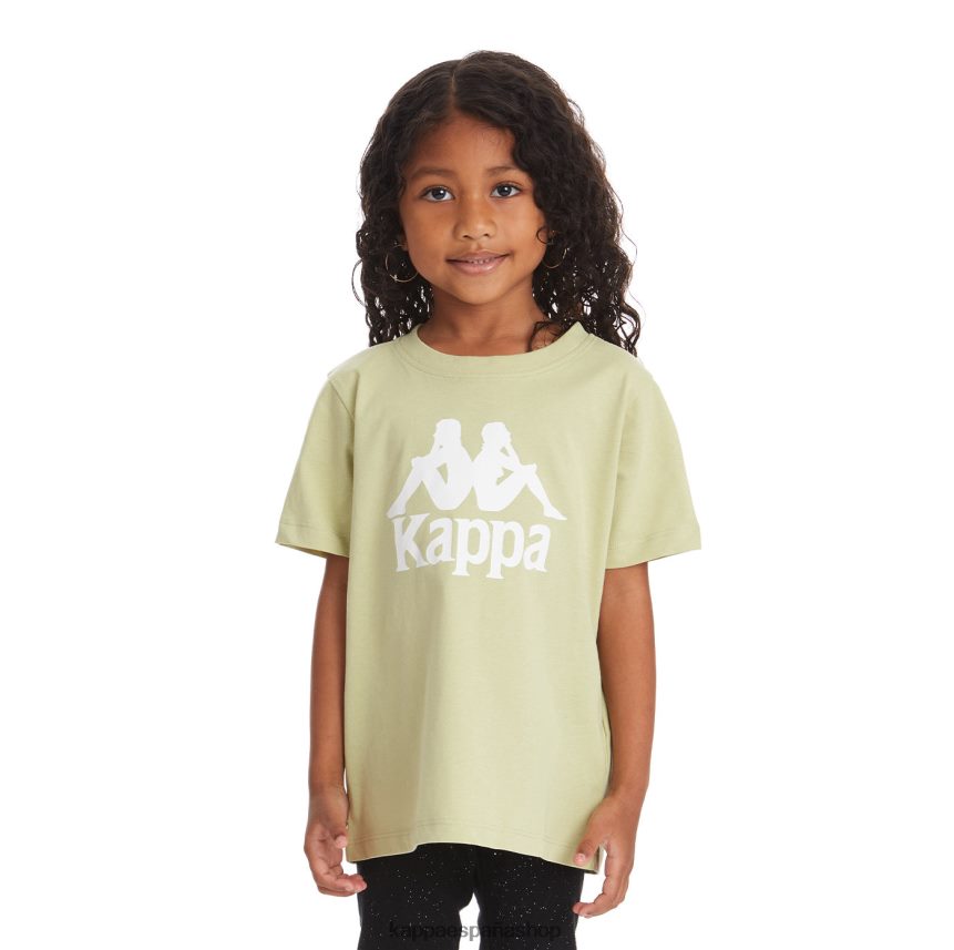 Kappa niños camiseta estessi niños auténtica salvia verde 4P8JZR744