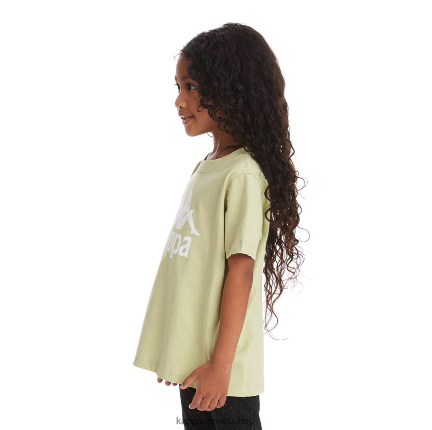 Kappa niños camiseta estessi niños auténtica salvia verde 4P8JZR744
