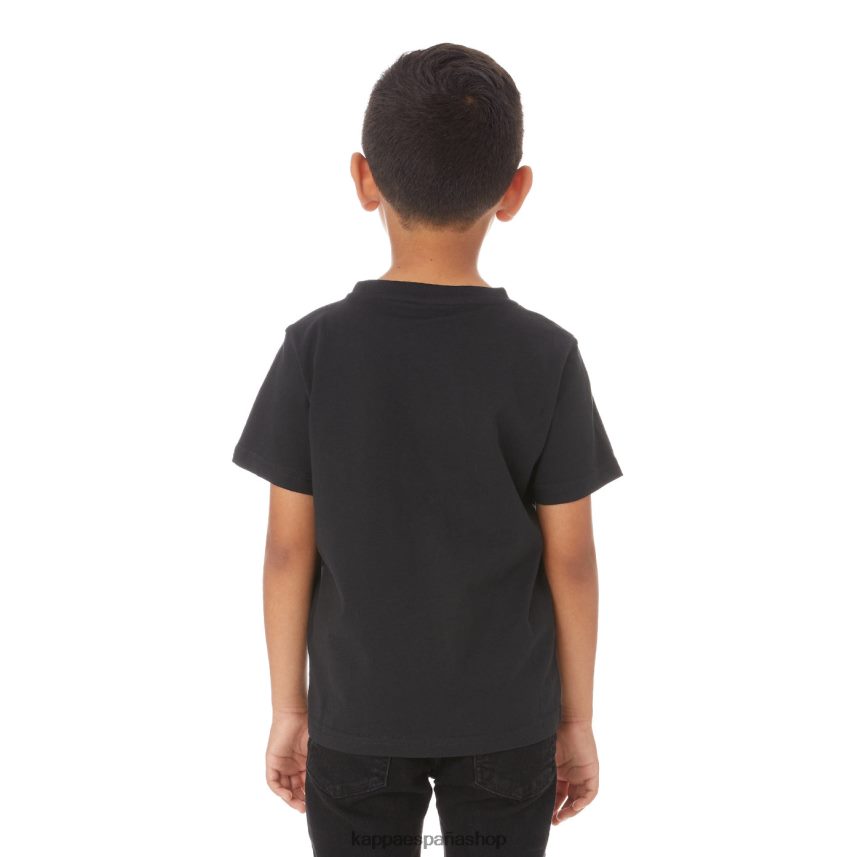 Kappa niños camiseta franker autentica niños negro 4P8JZR773