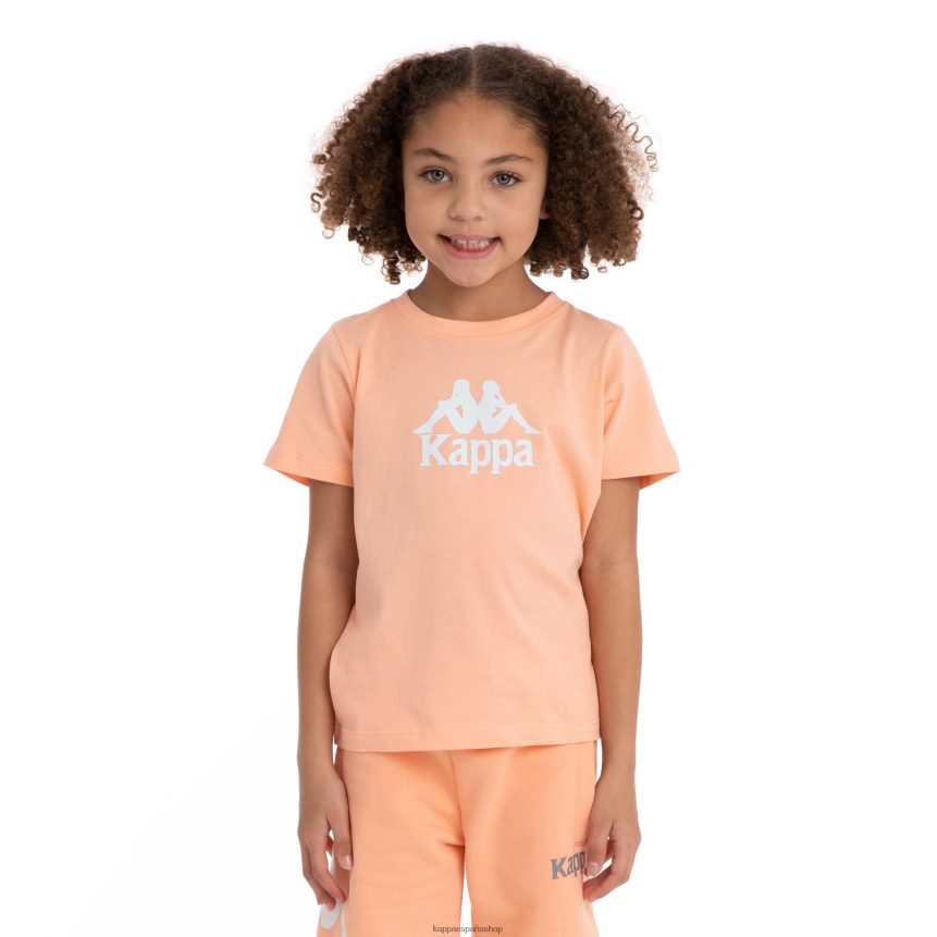 Kappa niños camiseta molongio auténtica para niños durazno 4P8JZR719