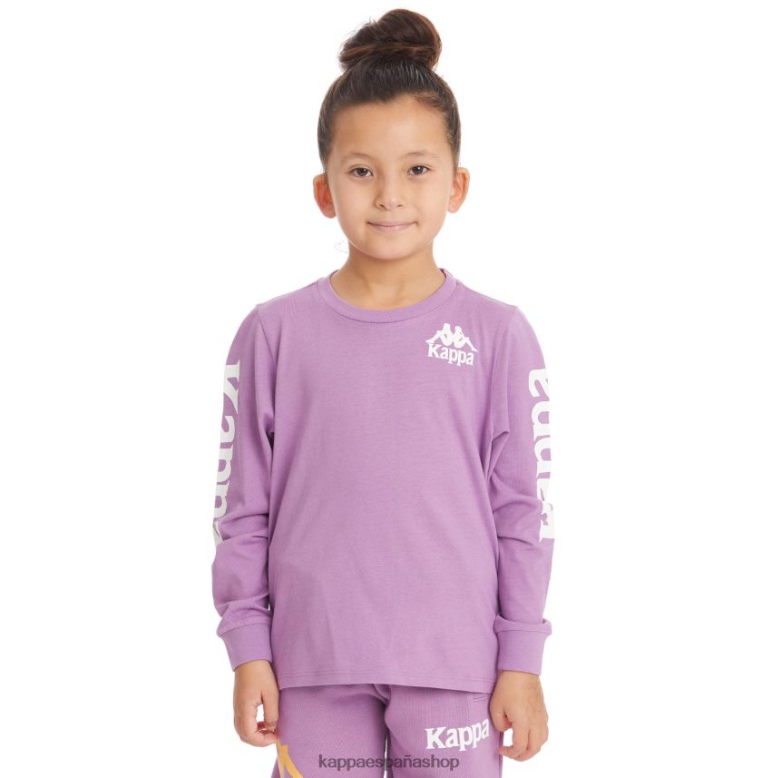 Kappa niños camiseta niño autentica ruiz 2 lavanda violeta 4P8JZR743