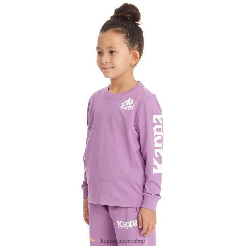 Kappa niños camiseta niño autentica ruiz 2 lavanda violeta 4P8JZR743