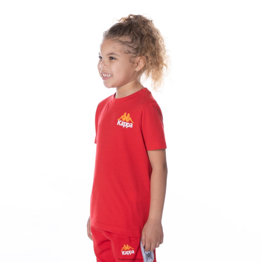 Kappa niños camiseta niños authentic ables rojo 4P8JZR650