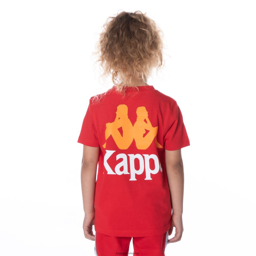 Kappa niños camiseta niños authentic ables rojo 4P8JZR650