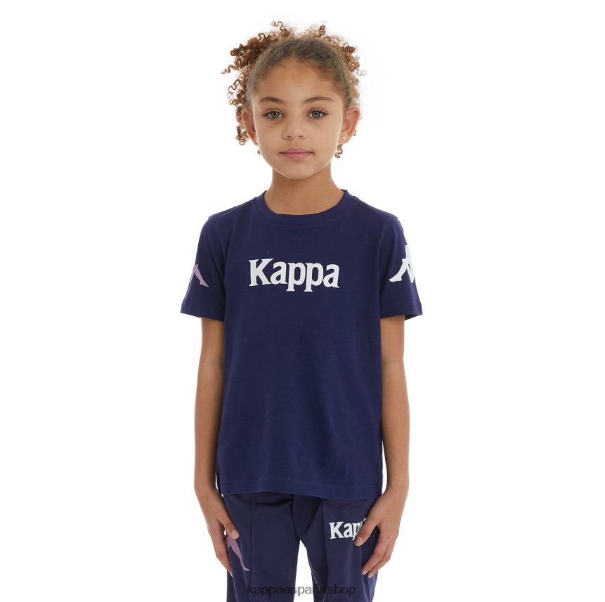 Kappa niños camiseta paroo auténtica para niños Armada 4P8JZR725