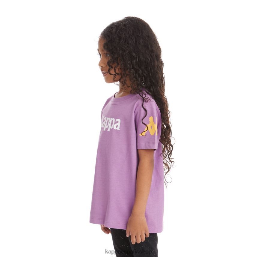 Kappa niños camiseta paroo auténtica para niños lavanda violeta 4P8JZR741