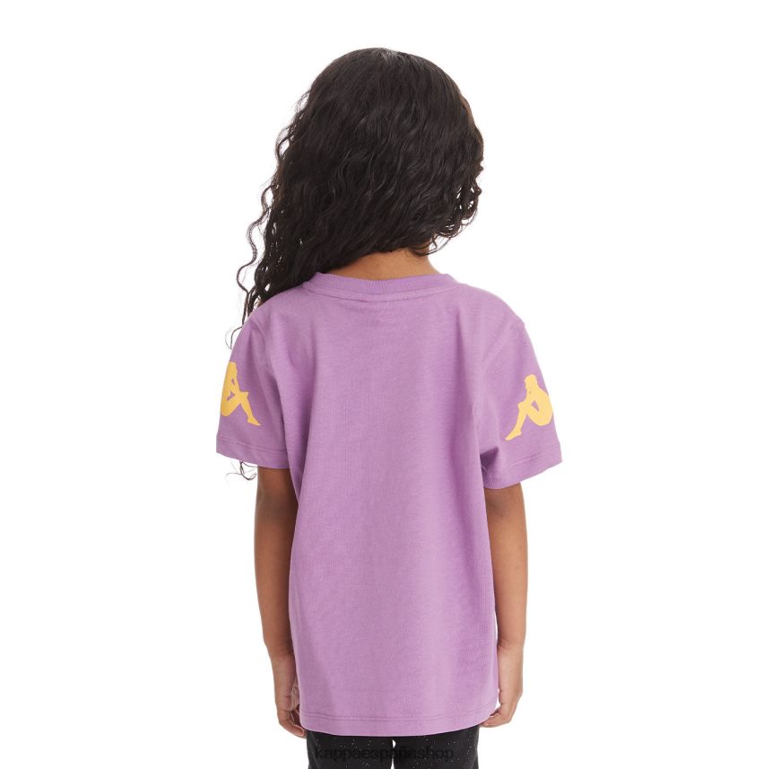 Kappa niños camiseta paroo auténtica para niños lavanda violeta 4P8JZR741