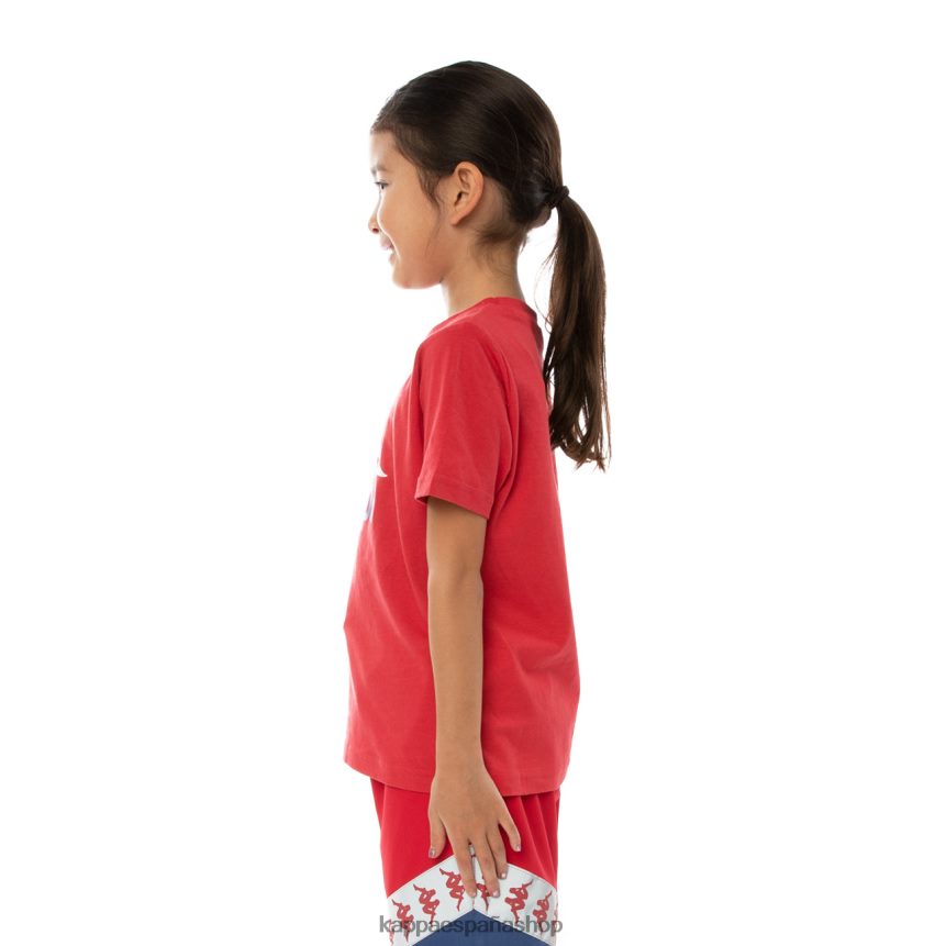 Kappa niños camiseta reflectante dris auténtica para niños rojo azul reflectante 4P8JZR784