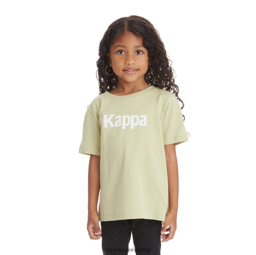 Kappa niños camiseta runis autentica para niños salvia verde 4P8JZR742