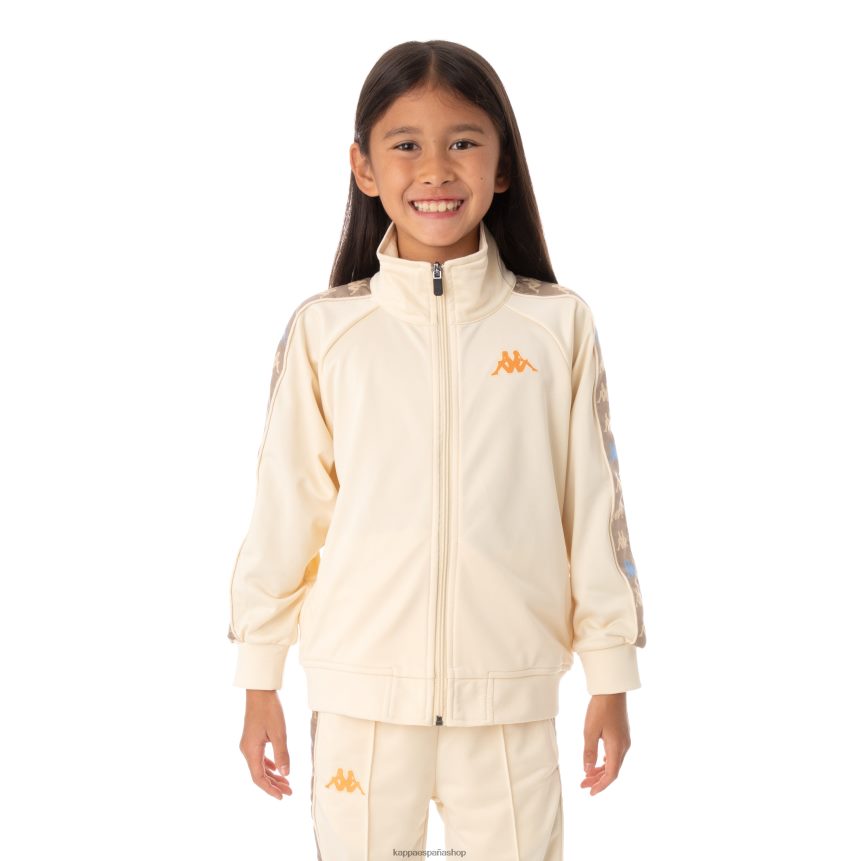 Kappa niños chaqueta deportiva 222 banda dullo para niños beige 4P8JZR448