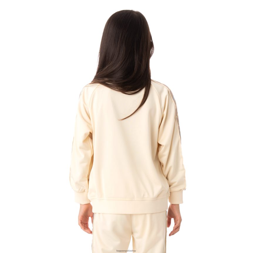Kappa niños chaqueta deportiva 222 banda dullo para niños beige 4P8JZR448