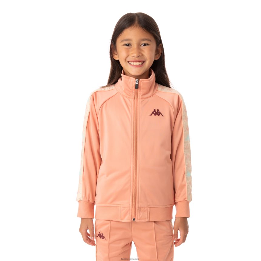 Kappa niños chaqueta deportiva 222 banda dullo para niños coral rosa 4P8JZR444