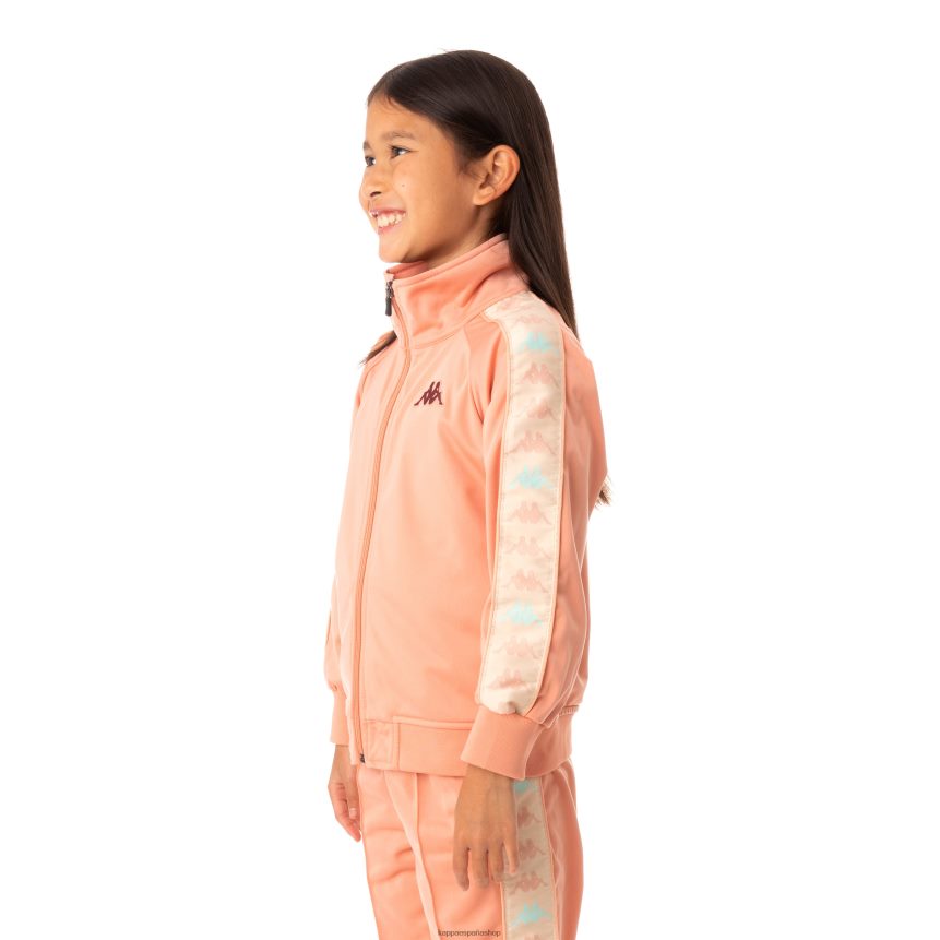 Kappa niños chaqueta deportiva 222 banda dullo para niños coral rosa 4P8JZR444