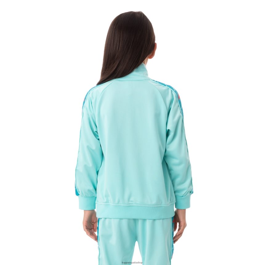 Kappa niños chaqueta deportiva 222 banda dullo para niños pavo real 4P8JZR447