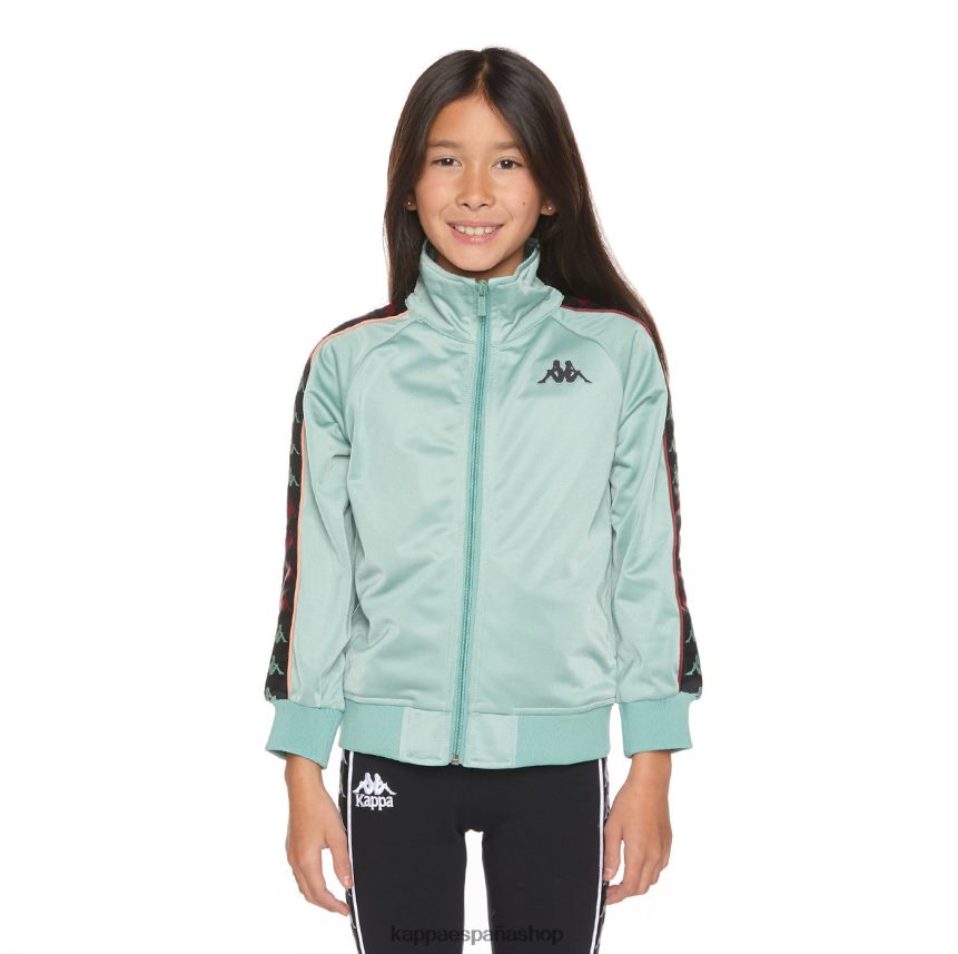 Kappa niños chaqueta deportiva 222 banda mercury para niños naranja salvia 4P8JZR401