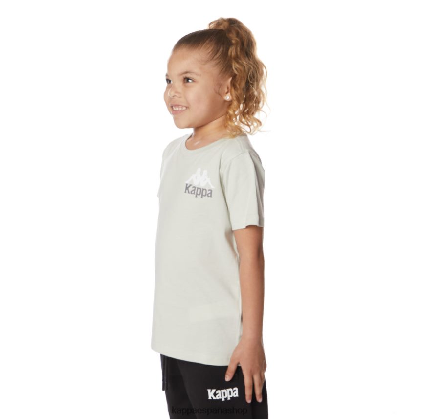 Kappa niños camiseta niños authentic ables gris 4P8JZR641