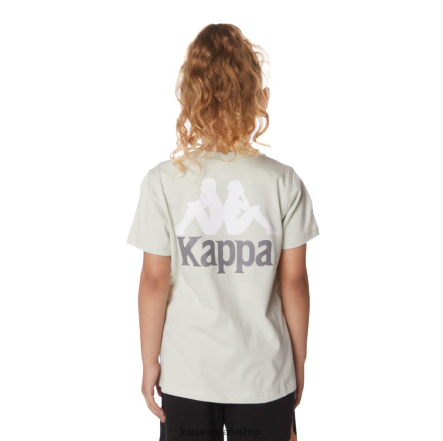 Kappa niños camiseta niños authentic ables gris 4P8JZR641