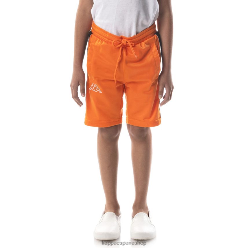 Kappa niños shorts daedi con cinta del logo naranja 4P8JZR626